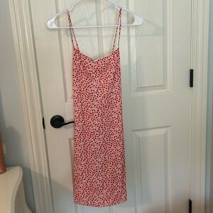 Altard State red floral dress